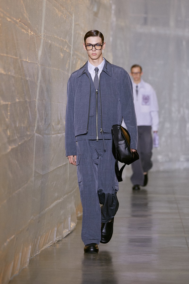 SOLID HOMME SS24 Examines the Evolution of Uniforms Fashion Paris Fashion Week 