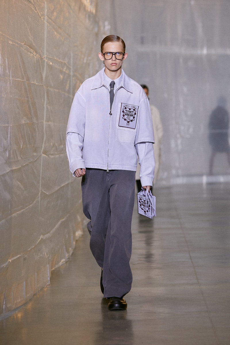 SOLID HOMME SS24 Examines the Evolution of Uniforms Fashion Paris Fashion Week 