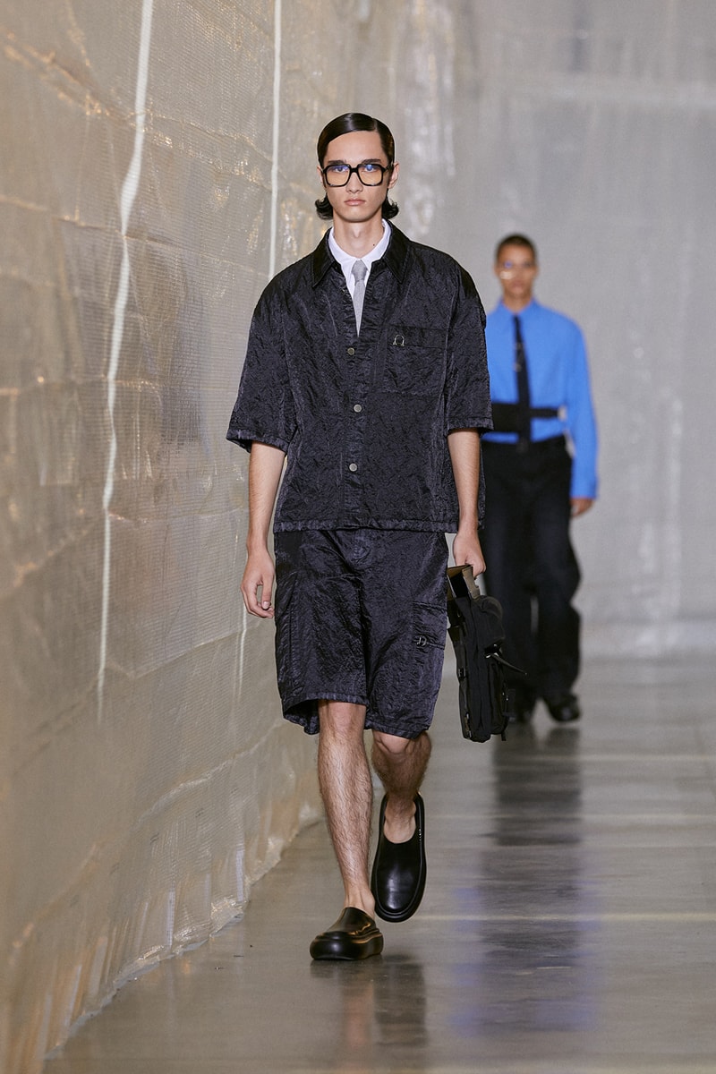 SOLID HOMME SS24 Examines the Evolution of Uniforms Fashion Paris Fashion Week 
