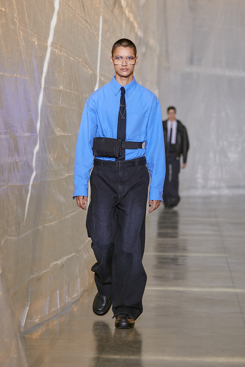 SOLID HOMME SS24 Examines the Evolution of Uniforms Fashion Paris Fashion Week 