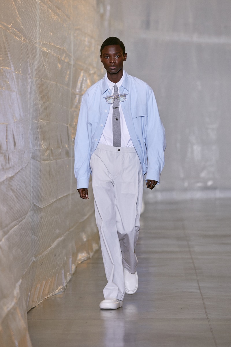 SOLID HOMME SS24 Examines the Evolution of Uniforms Fashion Paris Fashion Week 