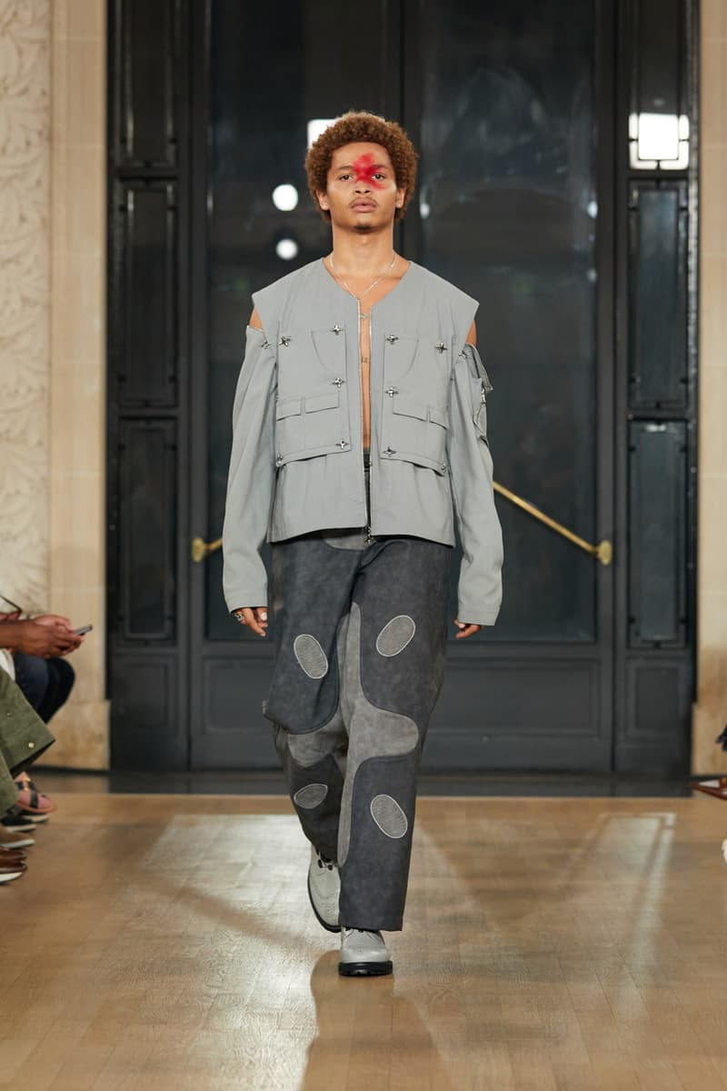 TOMBOGO SS24 Binds Futuristic Edge With Utility Fashion Tommy Bogo Paris Fashion Week