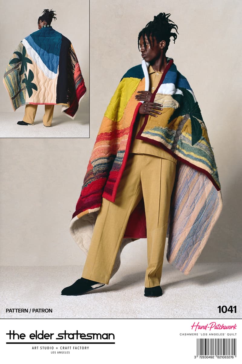 Fabrics Reign Supreme With The Elder Statesman Resort 2024 Fashion