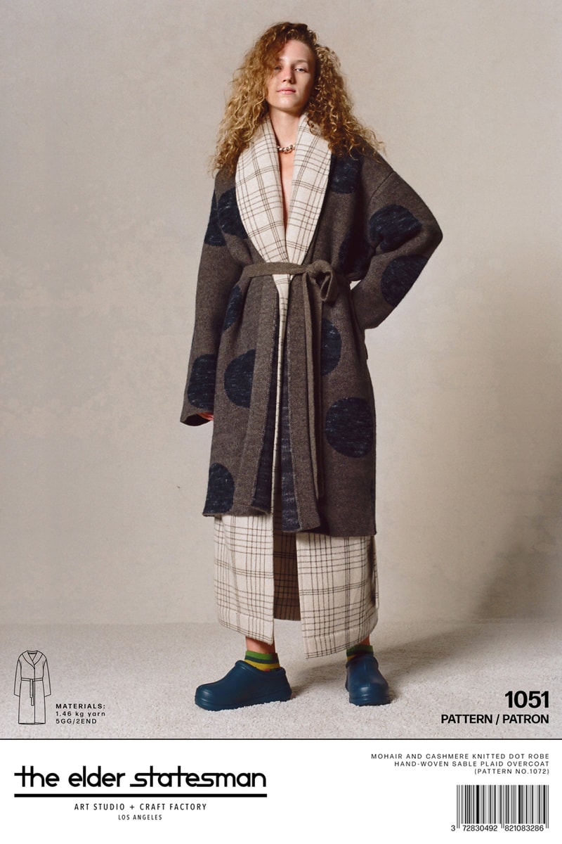 Fabrics Reign Supreme With The Elder Statesman Resort 2024 Fashion