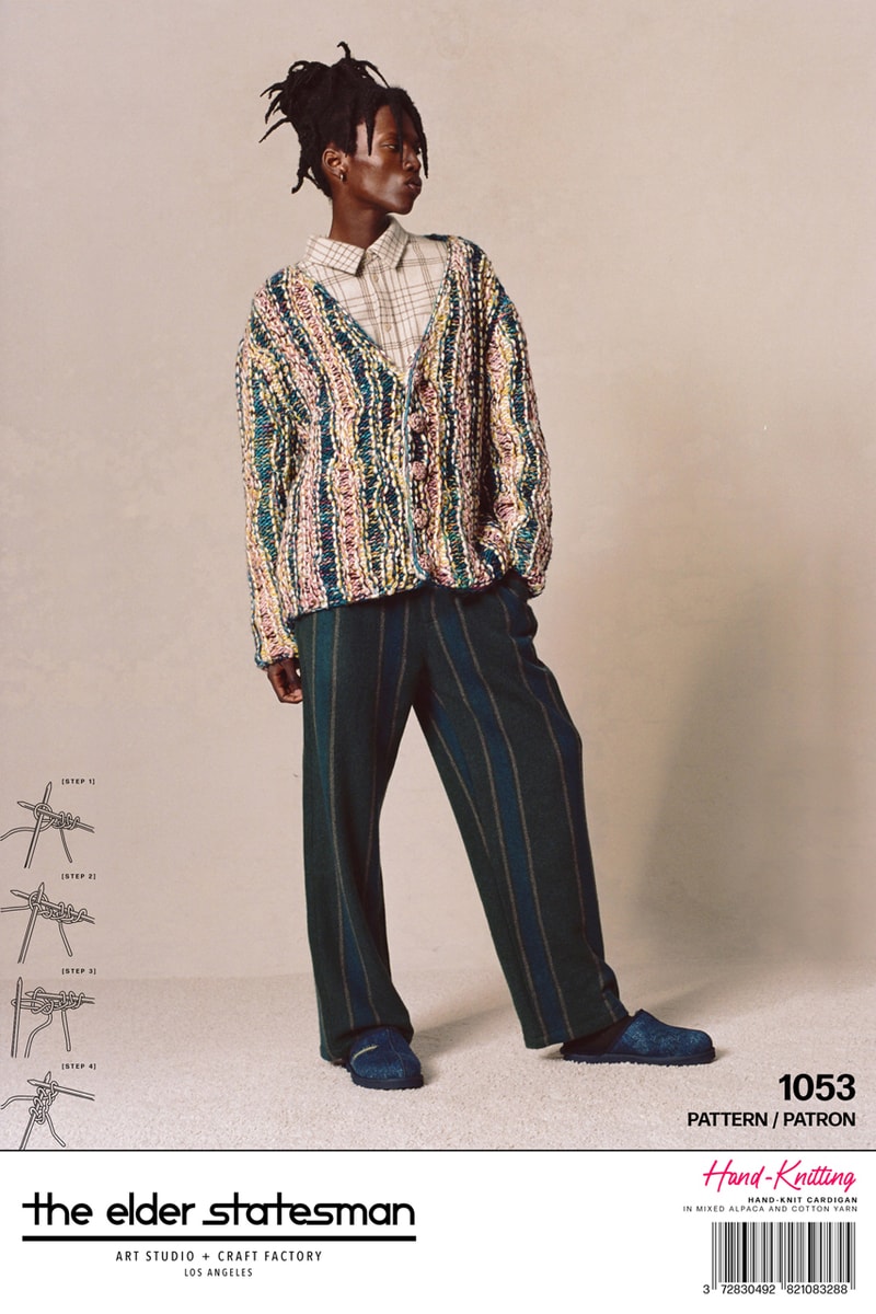 Fabrics Reign Supreme With The Elder Statesman Resort 2024 Fashion