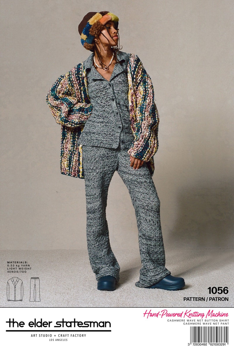 Fabrics Reign Supreme With The Elder Statesman Resort 2024 Fashion