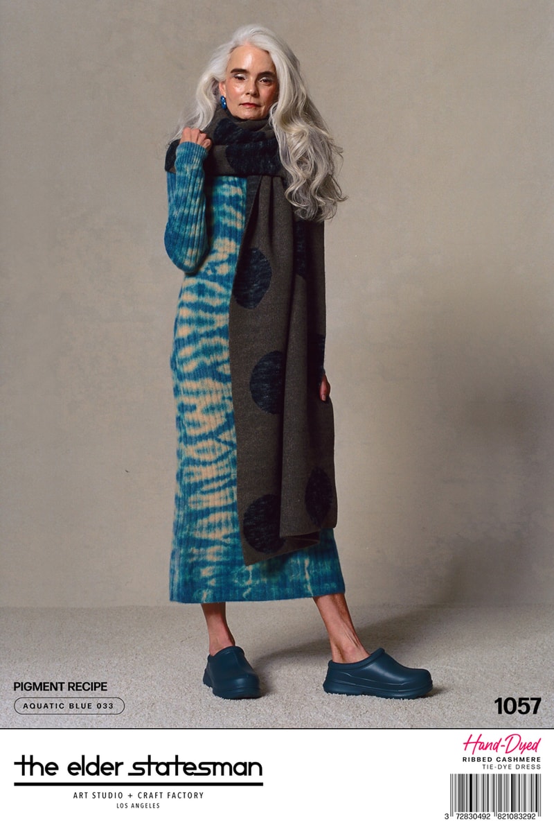 Fabrics Reign Supreme With The Elder Statesman Resort 2024 Fashion