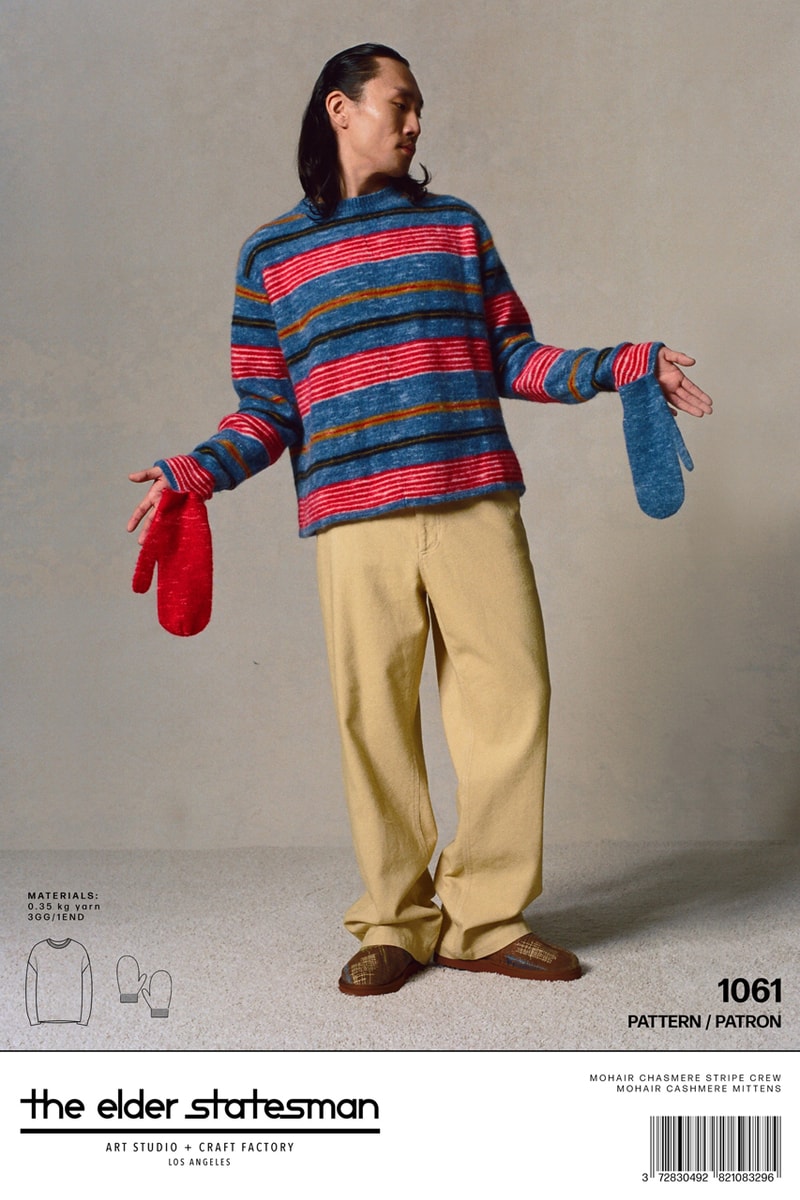 Fabrics Reign Supreme With The Elder Statesman Resort 2024 Fashion