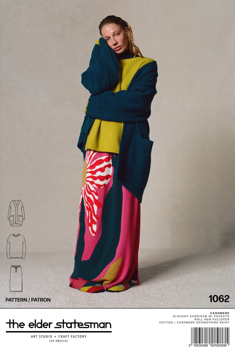 Fabrics Reign Supreme With The Elder Statesman Resort 2024 Fashion