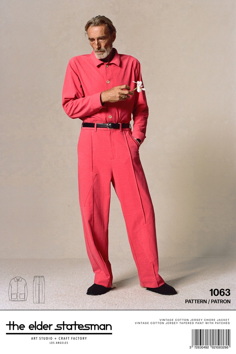 Fabrics Reign Supreme With The Elder Statesman Resort 2024 Fashion