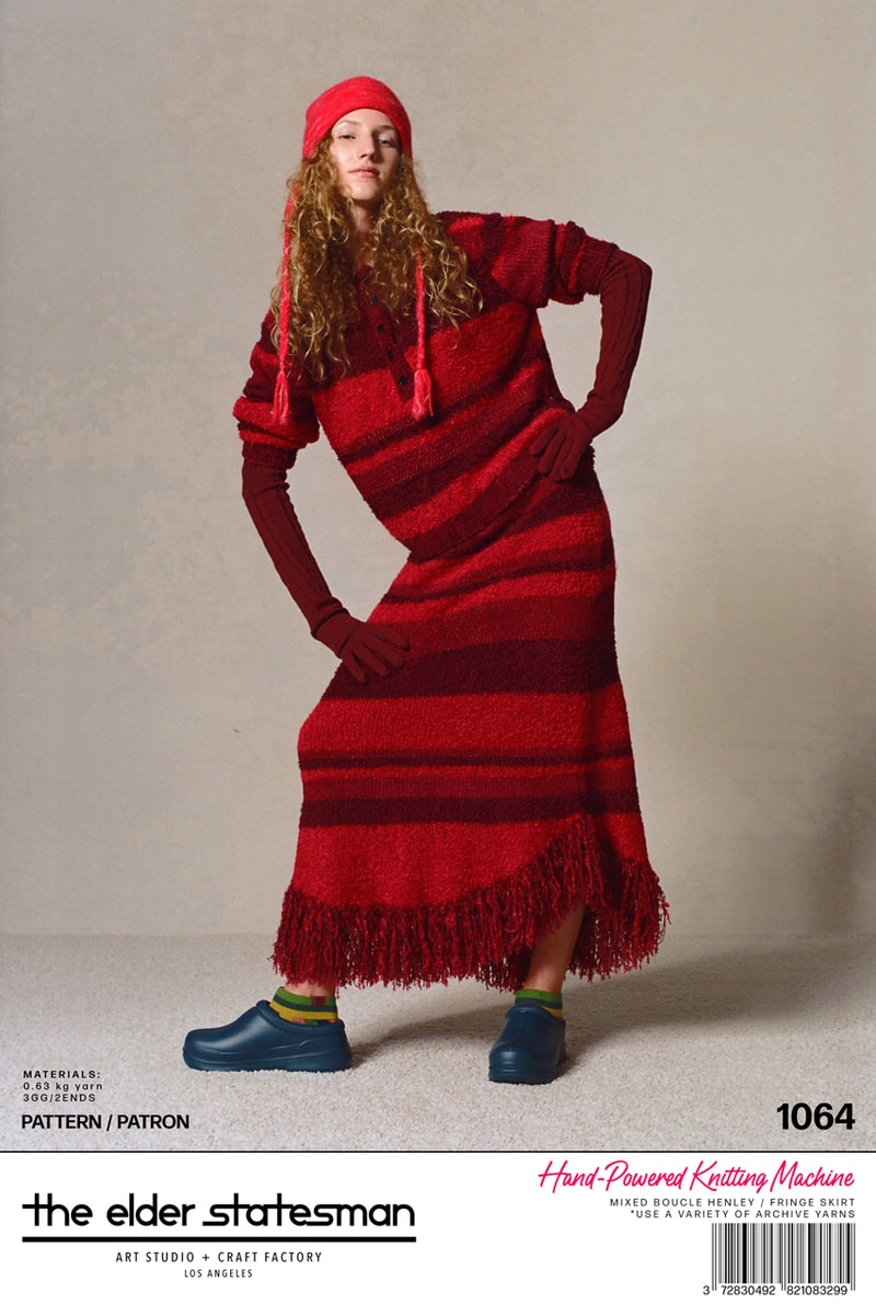 Fabrics Reign Supreme With The Elder Statesman Resort 2024 Fashion