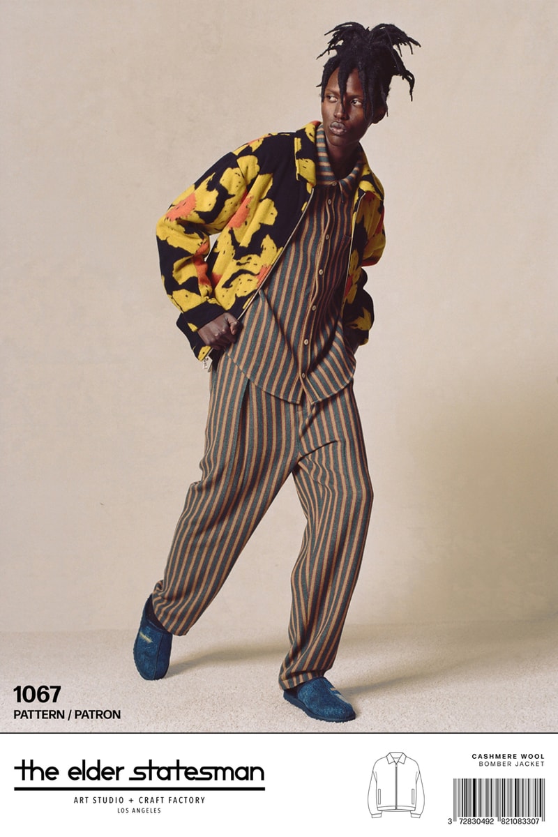 Fabrics Reign Supreme With The Elder Statesman Resort 2024 Fashion