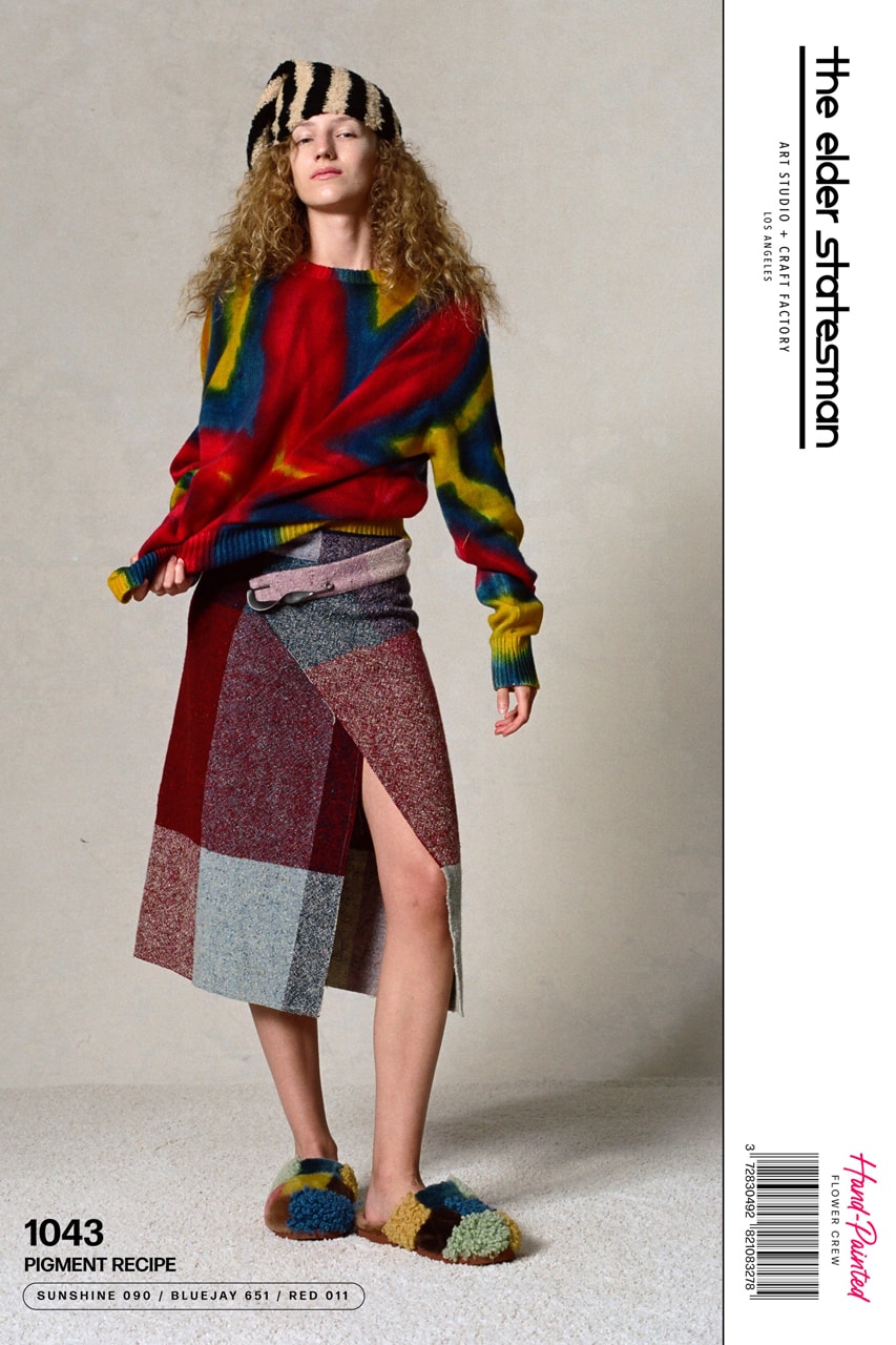 Fabrics Reign Supreme With The Elder Statesman Resort 2024 Fashion