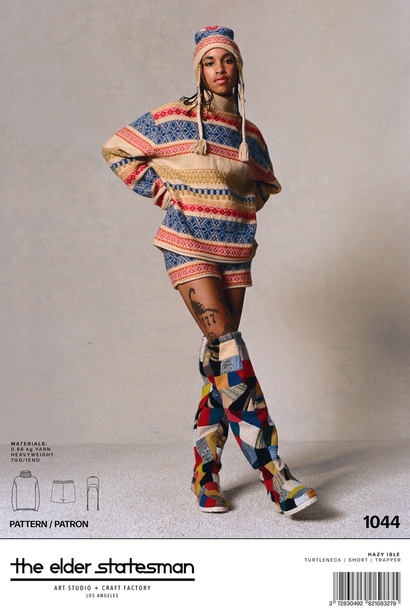 Fabrics Reign Supreme With The Elder Statesman Resort 2024 Fashion