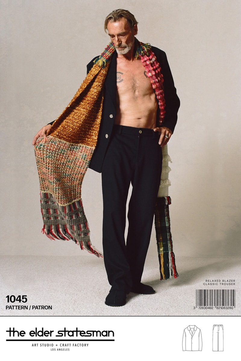 Fabrics Reign Supreme With The Elder Statesman Resort 2024 Fashion