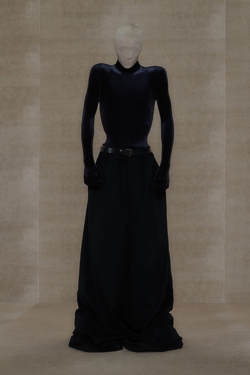 VETEMENTS SS24 Offers a Bold Vision of Hybrid Couture Eveningwear Fashion Guram Gvasalia