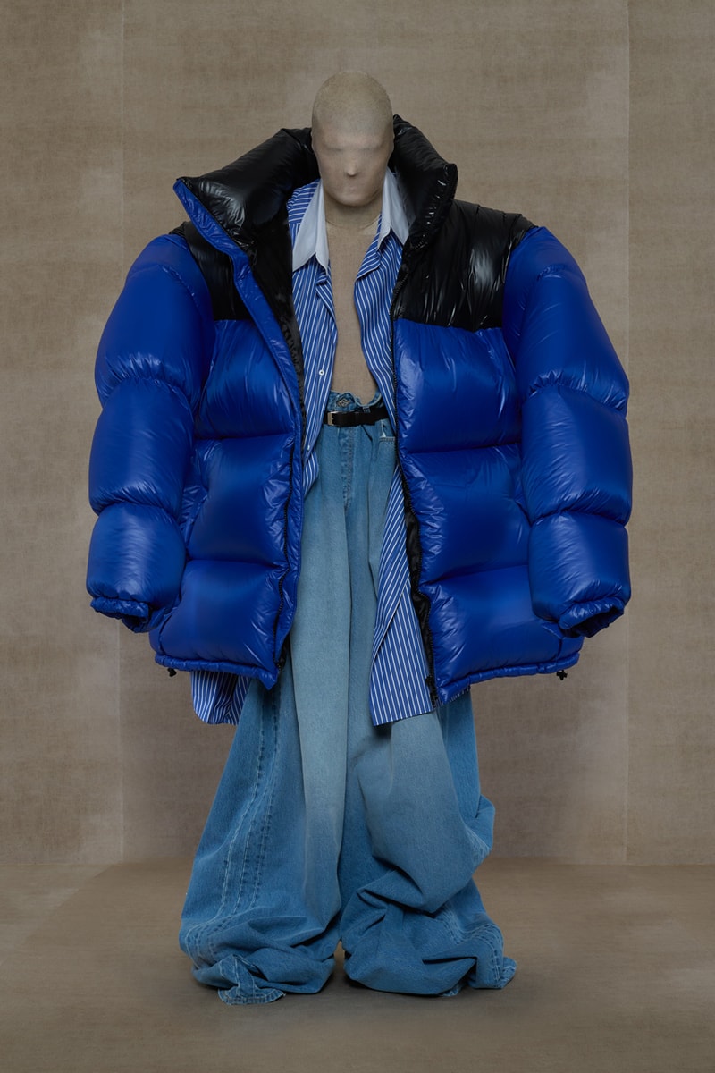 VETEMENTS SS24 Offers a Bold Vision of Hybrid Couture Eveningwear Fashion Guram Gvasalia