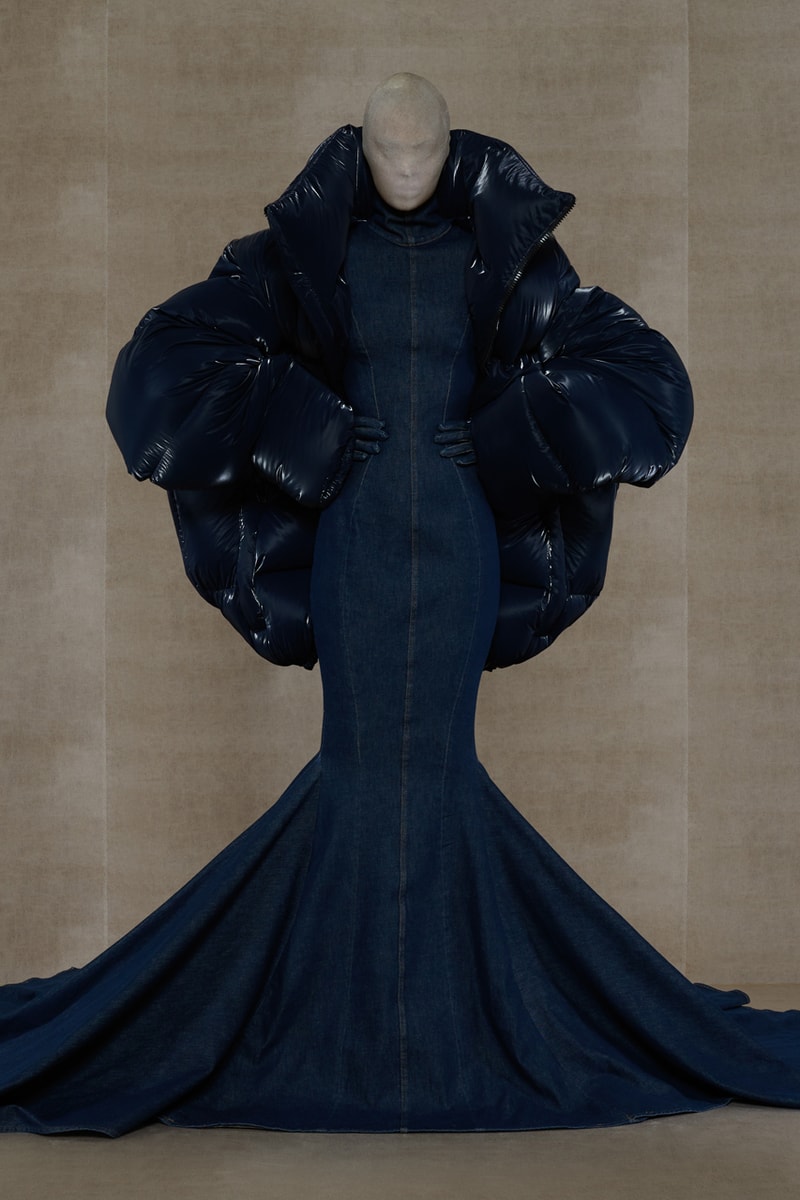 VETEMENTS SS24 Offers a Bold Vision of Hybrid Couture Eveningwear Fashion Guram Gvasalia