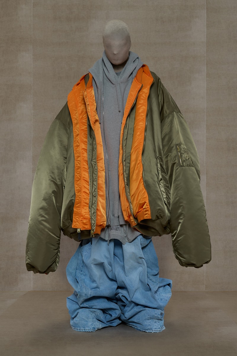 VETEMENTS SS24 Offers a Bold Vision of Hybrid Couture Eveningwear Fashion Guram Gvasalia