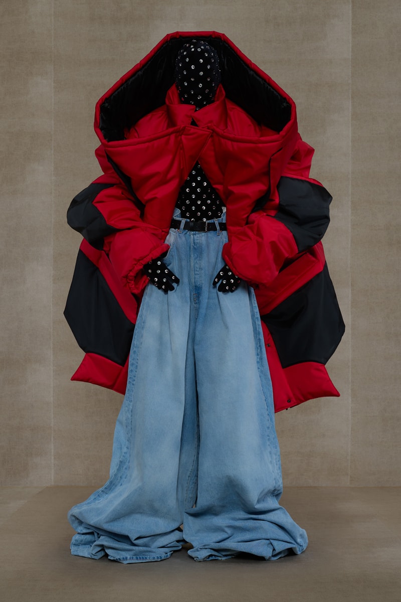 VETEMENTS SS24 Offers a Bold Vision of Hybrid Couture Eveningwear Fashion Guram Gvasalia