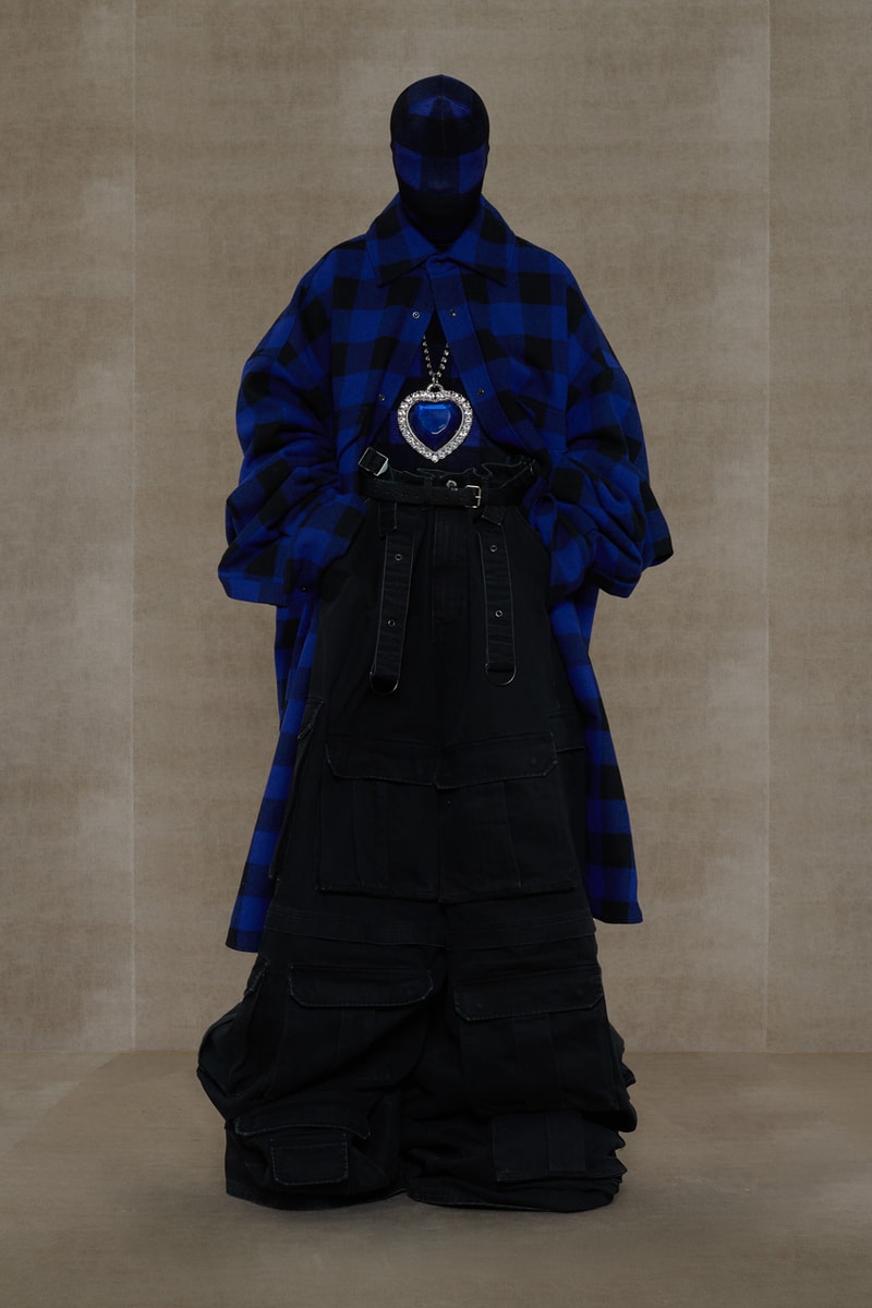 VETEMENTS SS24 Offers a Bold Vision of Hybrid Couture Eveningwear Fashion Guram Gvasalia