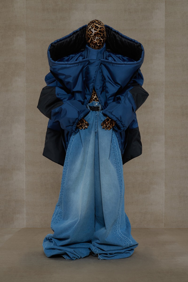 VETEMENTS SS24 Offers a Bold Vision of Hybrid Couture Eveningwear Fashion Guram Gvasalia