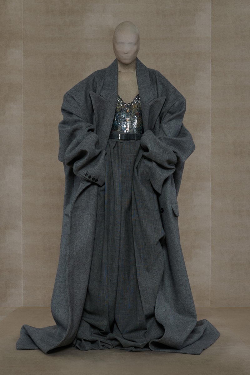 VETEMENTS SS24 Offers a Bold Vision of Hybrid Couture Eveningwear Fashion Guram Gvasalia