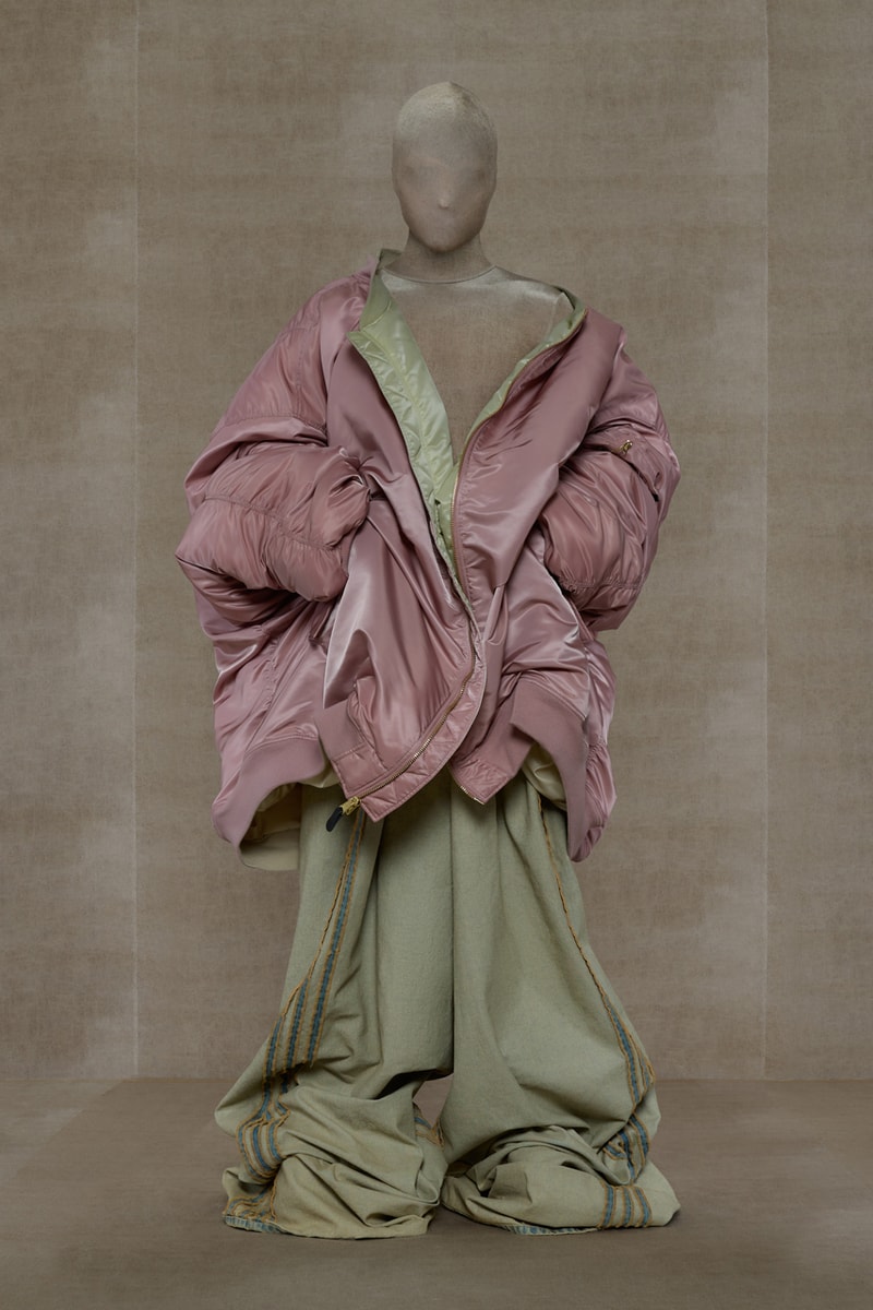VETEMENTS SS24 Offers a Bold Vision of Hybrid Couture Eveningwear Fashion Guram Gvasalia