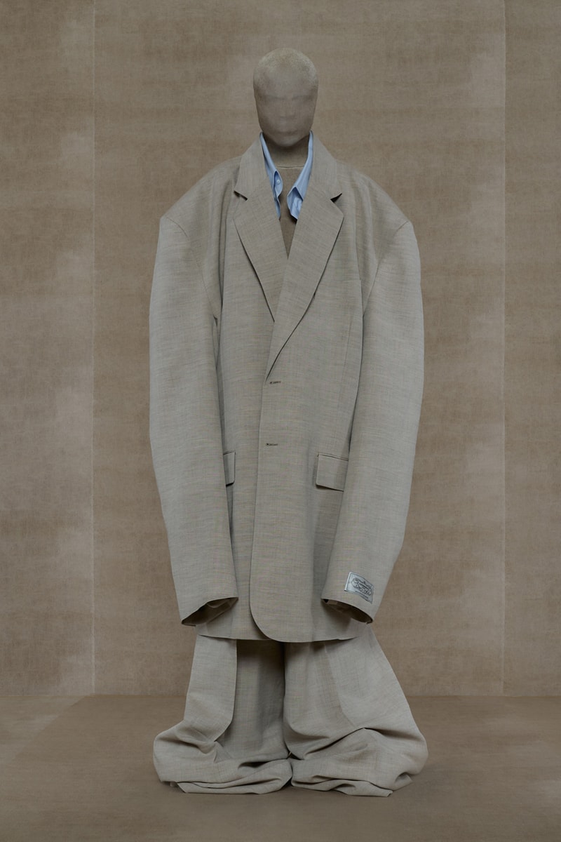 VETEMENTS SS24 Offers a Bold Vision of Hybrid Couture Eveningwear Fashion Guram Gvasalia