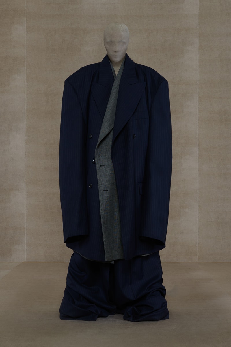 VETEMENTS SS24 Offers a Bold Vision of Hybrid Couture Eveningwear Fashion Guram Gvasalia