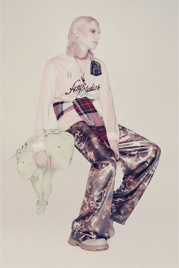 Acne Studios Spring Summer 2024 Menswear lookbook grand tour Jonny Johansson Per B. Sundberg collaboration