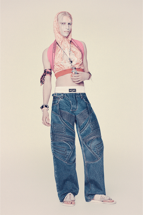 Acne Studios Spring Summer 2024 Menswear lookbook grand tour Jonny Johansson Per B. Sundberg collaboration