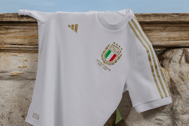 adidas Italian Football Federation Kit 125 anniversary soccer jersey Uefa nations league finals