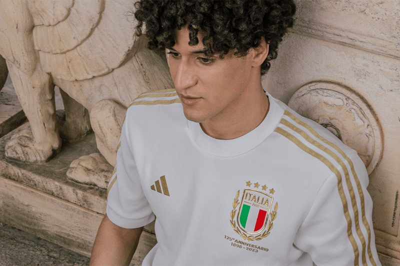 adidas Italian Football Federation Kit 125 anniversary soccer jersey Uefa nations league finals