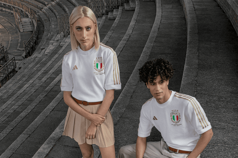 adidas Italian Football Federation Kit 125 anniversary soccer jersey Uefa nations league finals