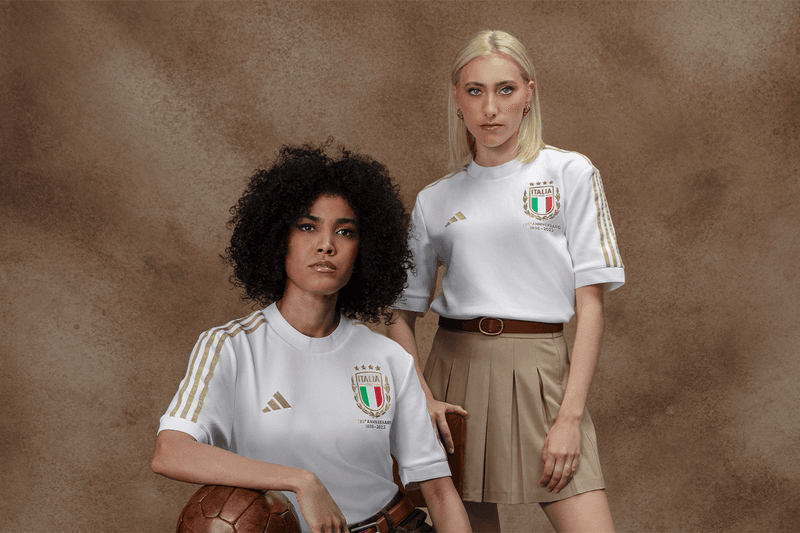 adidas Italian Football Federation Kit 125 anniversary soccer jersey Uefa nations league finals