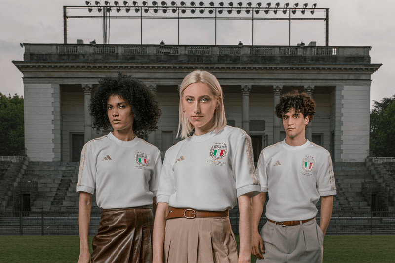 adidas Italian Football Federation Kit 125 anniversary soccer jersey Uefa nations league finals