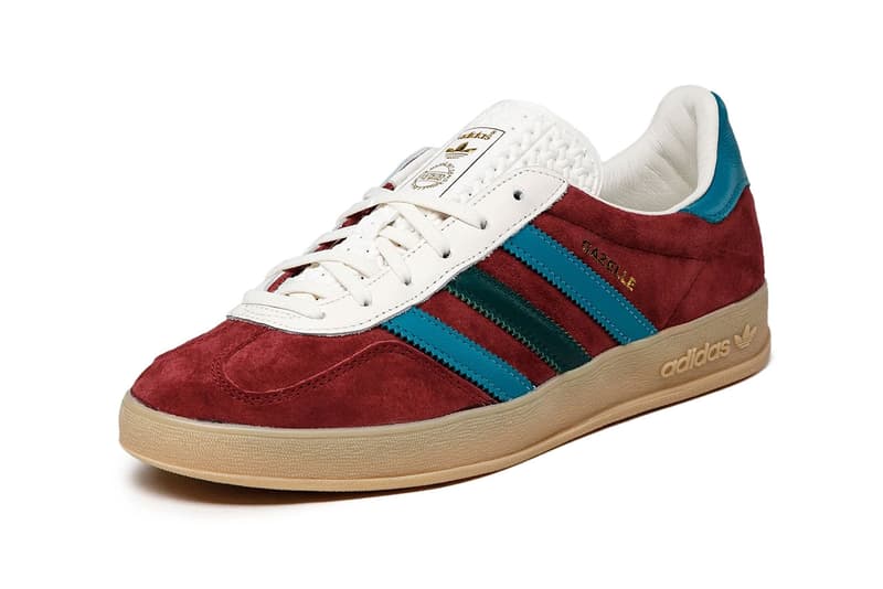 adidas Gazelle Indoor Fashion Footwear Sean Wotherspoon Blondey McCoy Sneakers Footwear Trefoil Three Stripe Wine Red