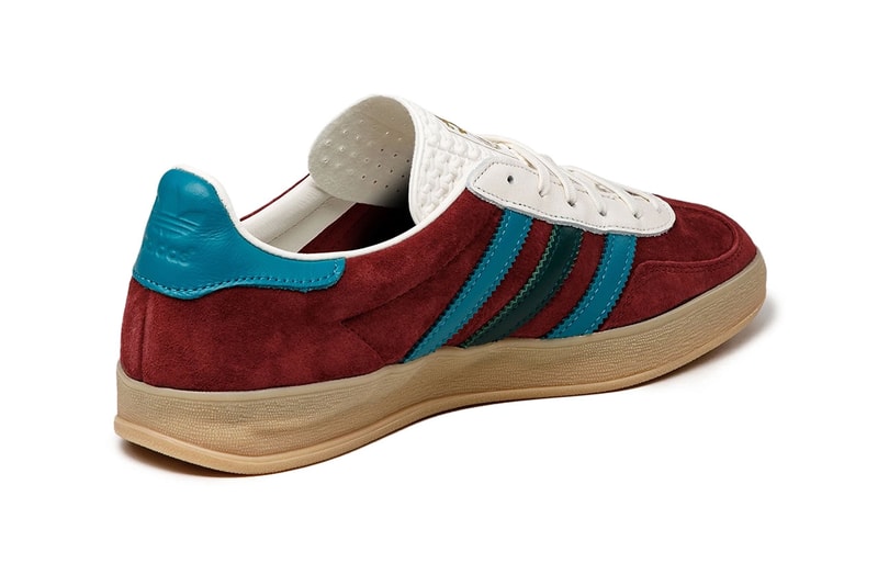 Adidas Gazelle модная домашняя обувь Sean Wotherspoon Blondey McCoy кроссовки обувь трилистник с тремя полосками винно-красный