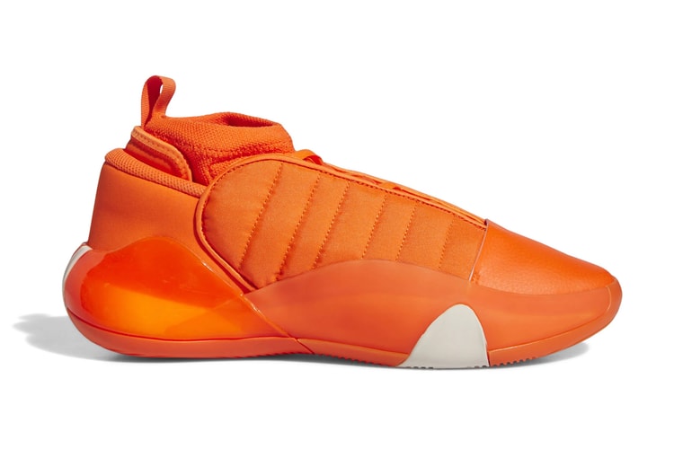 The adidas Harden Vol. 7 Surfaces in "Impact Orange"