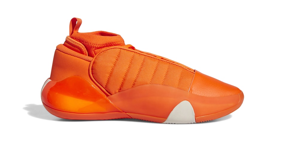 The adidas Harden Vol. 7 Surfaces in "Impact Orange"