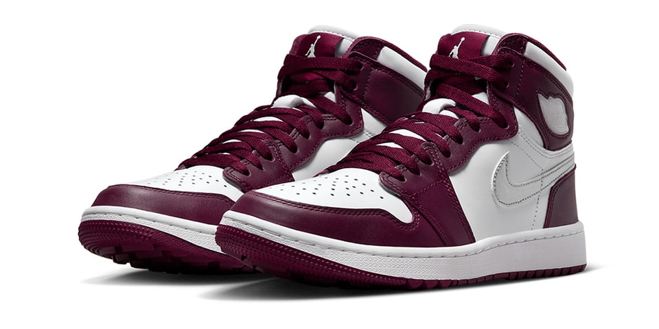 The Air Jordan 1 G Gets Splashed With "Bordeaux"