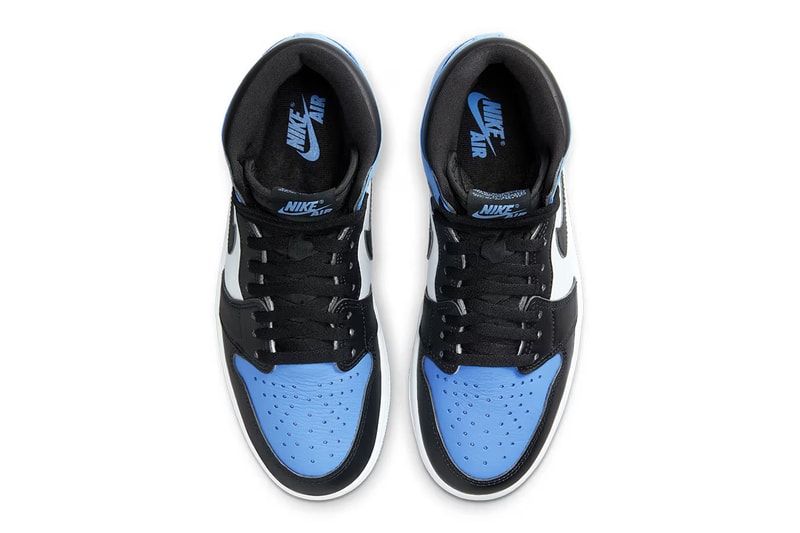 air jordan 1 retro high og unc toe university blue white black release date info store list buying guide photos price 