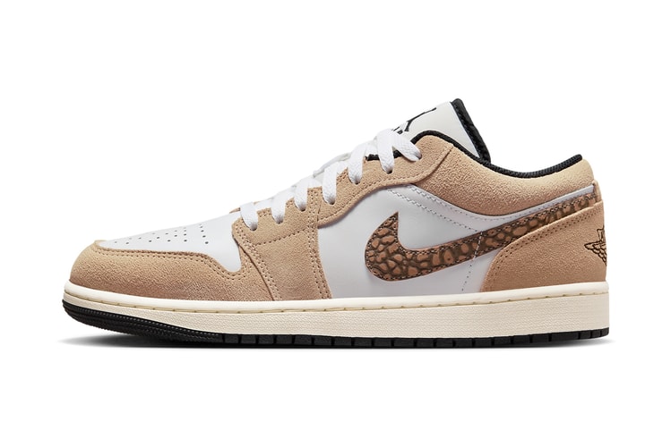 The Air Jordan 1 Low Receives the "Brown Elephant" Treatment