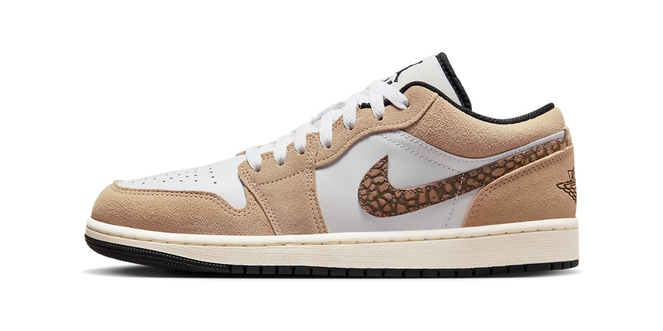 The Air Jordan 1 Low Receives the "Brown Elephant" Treatment