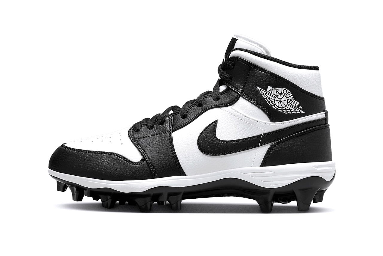 The Air Jordan 1 Mid and Low Cleat Gets the Panda Treatment - Sneaker News