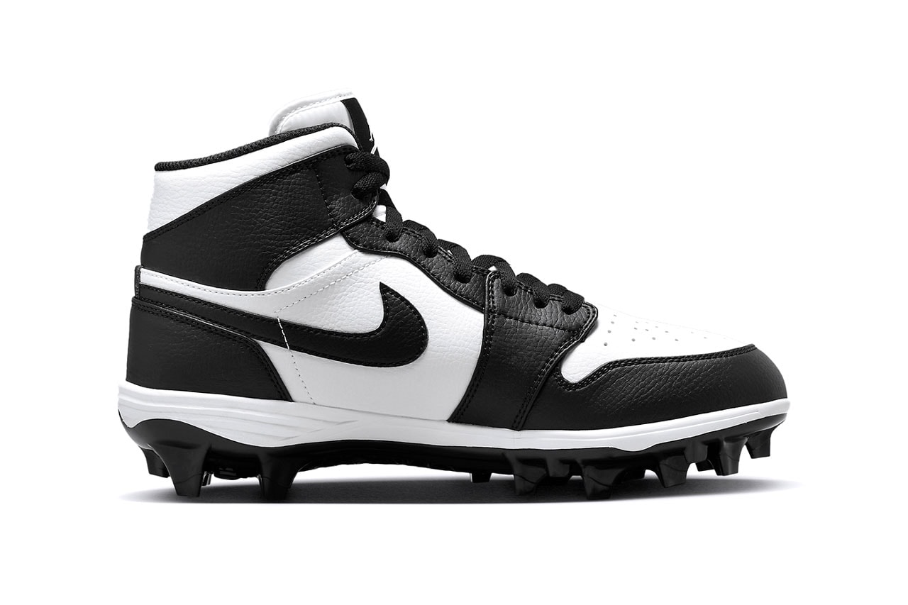 The Air Jordan 1 Mid and Low Cleat Gets the Panda Treatment - Sneaker News