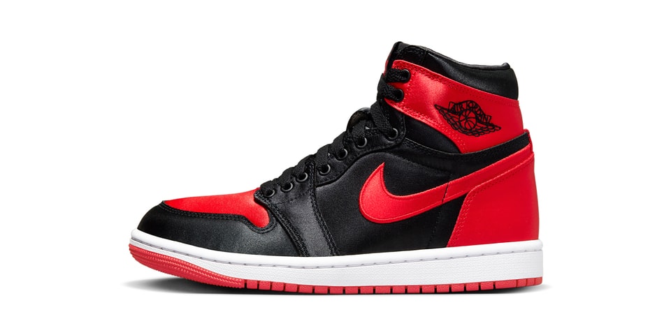Official Images of the Air Jordan 1 "Satin Bred"