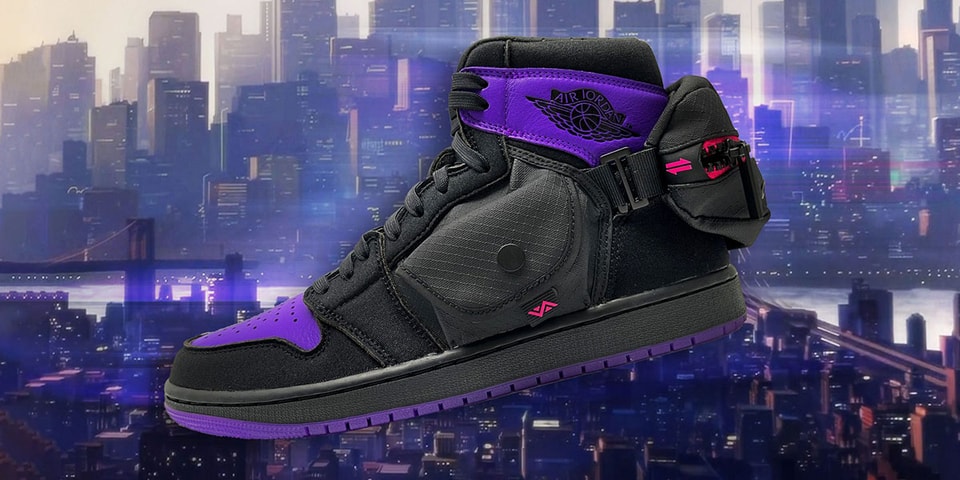 This Air Jordan 1 Utility Stash Seen in 'Spider-Man: Across The Spider-Verse' Is a Friends and Family Exclusive