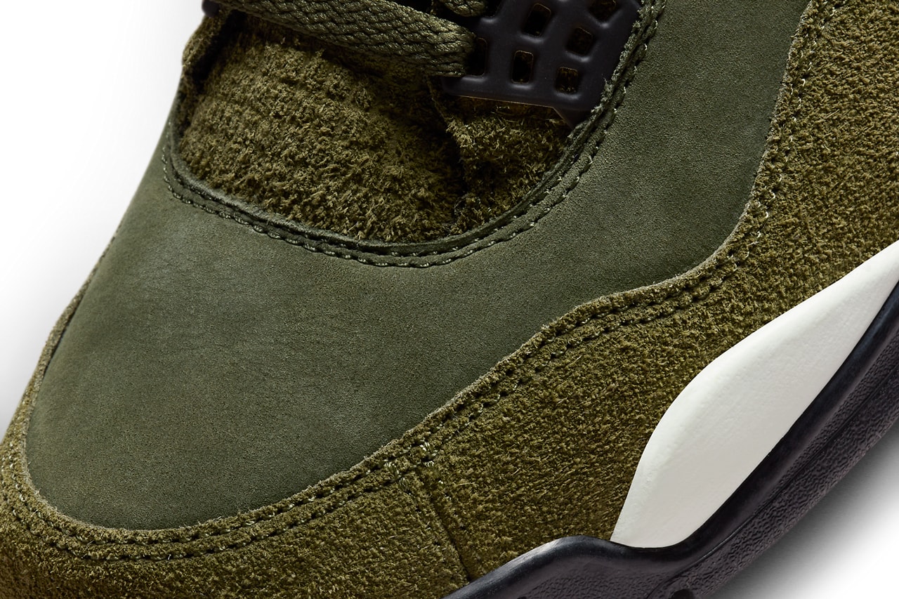The Air Jordan 4 Craft Olive Releases Sooner Than Expected!